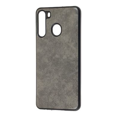 Чохол для Samsung Galaxy A21 (A215) Lava case сірий