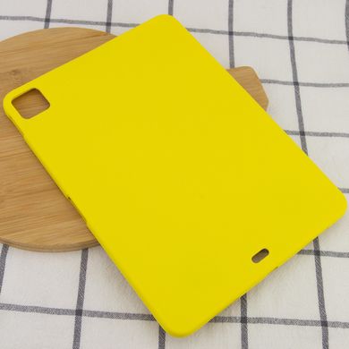 Чохол Silicone Case Full without Logo (A) для Apple iPad Pro 12.9"(2020) (Жовтий / Neon Yellow)