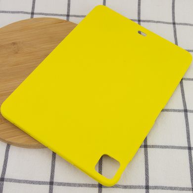 Чехол Silicone Case Full without Logo (A) для Apple iPad Pro 12.9" (2020) (Желтый / Neon Yellow)