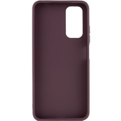 TPU чехол Bonbon Metal Style для Samsung Galaxy A23 4G Бордовый / Plum
