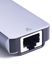 USB-хаб ZAMAX 8-в-1 Type C + USB HUB to HDMI/HDTV + PD + USB C + SD + TF + RJ45, Grey