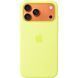 Чохол Silicone case Original 1:1 (AAA) with Magsafe для Apple iPhone 17 Pro Max (Неоново-жовтий / Neon Yellow)