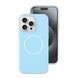 Чехол для iPhone 15 Pro Max Neon Silicone Case MagSafe
