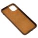 Кожаный чехол Croco Leather для Apple iPhone 11 (6.1"") Brown