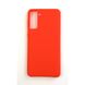 Чехол для Samsung Galaxy S21 Plus Silky Soft Touch "оранжевый"