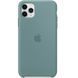 Чохол Silicone case Original 1:1 (AAA) для Apple iPhone 11 Pro Max (6.5") (Зелений / Cactus) Найкраща якість!!