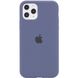 Чохол для Apple iPhone 11 Pro (5.8") Silicone Full / закритий низ (Темний Синій / Midnight Blue)