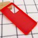 Чехол Silicone Cover Full without Logo (A) для Samsung Galaxy S21 Ultra (Красный / Red)
