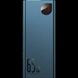 Повербанк для Macbook Baseus Adaman Metal Digital Display 65W (20,000mAh) Blue