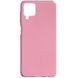 Силіконовий чохол Candy для Samsung Galaxy A12 (Рожевий)