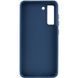 TPU чохол Bonbon Metal Style для Samsung Galaxy S21 FE Синій / Cosmos blue
