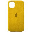 Чохол ALCANTARA Case Full для Apple iPhone 12 Pro / 12 (6.1 "") Жовтий