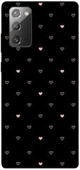 Чехол для Samsung Galaxy Note 20 PandaPrint Сердечки паттерн