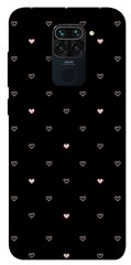 Чехол для Xiaomi Redmi Note 9 / Redmi 10X PandaPrint Сердечки паттерн