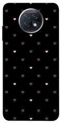 Чехол для Xiaomi Redmi Note 9 5G / Note 9T PandaPrint Сердечки паттерн