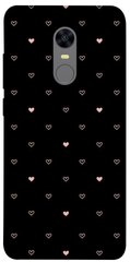 Чехол для Xiaomi Redmi 5 Plus PandaPrint Сердечки паттерн