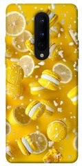 Чехол для OnePlus 8 PandaPrint Лимонный взрыв еда