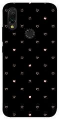 Чехол для Xiaomi Redmi 7 PandaPrint Сердечки паттерн