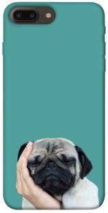 Чохол для Apple iPhone 7 plus / 8 plus (5.5 "") PandaPrint Сплячий мопс тварини