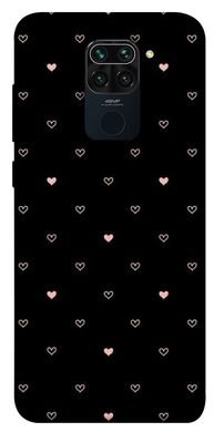 Чохол для Xiaomi Redmi Note 9 / Redmi 10X PandaPrint Серденька патерн