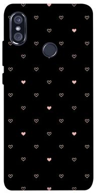 Чехол для Xiaomi Redmi Note 5 Pro PandaPrint Сердечки паттерн