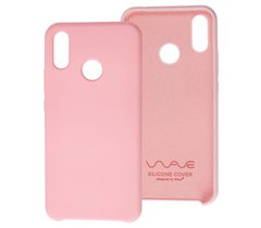 Чехол для Huawei P Smart Plus Wave Silky Soft Touch "светло-розовый"