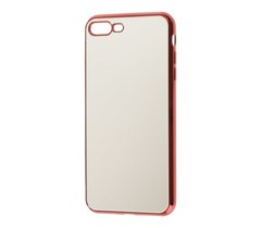 Чехол для iPhone 7 Plus / 8 Plus Glass зеркало "красный"