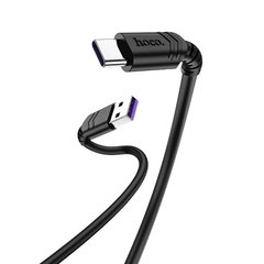 Кабель HOCO Type-C Fortune fast charging data cable X62 |1m, 5A| Black, Black