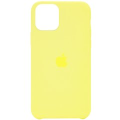 Чохол silicone case for iPhone 11 Pro (5.8") (Жовтий / Bright Yellow)
