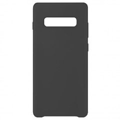 Накладка Silicone Case for Samsung S10 plus Black