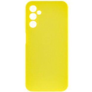 Чехол Silicone Cover Lakshmi Full Camera (AAA) для Samsung Galaxy A34 5G (Желтый / Flash)