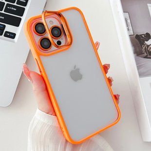 Чехол с подставкой для iPhone 15 Pro Max Lens Shield + стекла на камеру