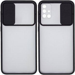 Чохол Camshield mate TPU зі шторкою для камери для Samsung Galaxy M31s | чорний