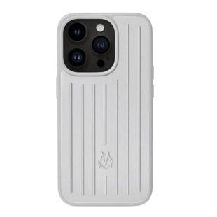 Чохол для Iphone 16 Pro Max Rimowa Aluminium Case Silver