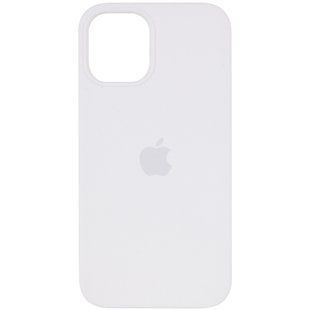 Чехол silicone case for iPhone 12 Pro / 12 (6.1") (Белый / White)