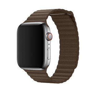 Шкіряний ремінець Leather Loop Band для Apple Watch 38/40/41 mm Brown