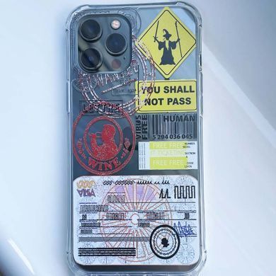 Чехол TPU Crossbody Street Style для Apple iPhone 12 Pro / 12 (6.1"") Magician / Красный
