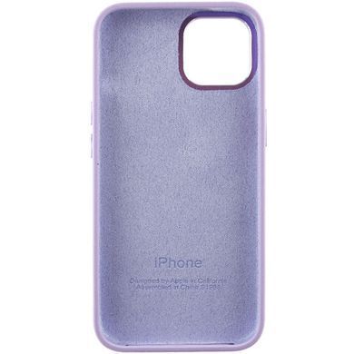 Чехол для iPhone 12 / 12 Pro Silicone Case Full (Metal Frame and Buttons) с металической рамкой и кнопками Lilac
