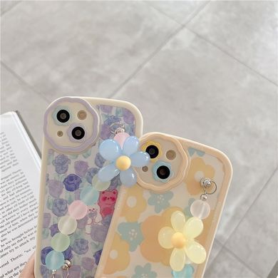Чехол для iPhone 14 Pro Max Rose Ring Blue
