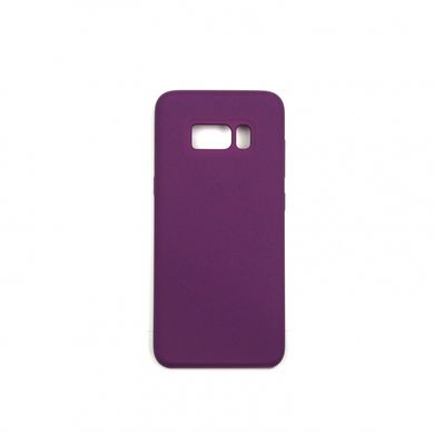 Чохол для Samsung Galaxy S8 Silky Soft Touch фіолетовий