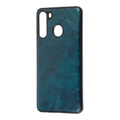 Чехол для Samsung Galaxy A21 (A215) Lava case синий