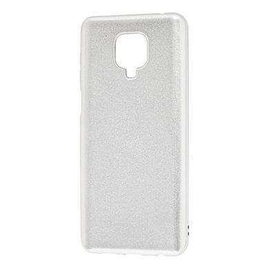 Чохол для Xiaomi Redmi Note 9s / 9 Pro Molan Cano глянець сріблястий