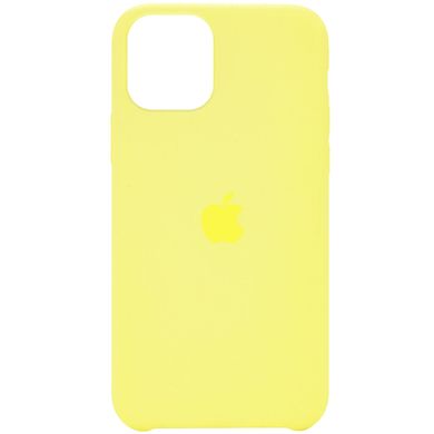 Чехол silicone case for iPhone 11 Pro (5.8") (Желтый / Bright Yellow)