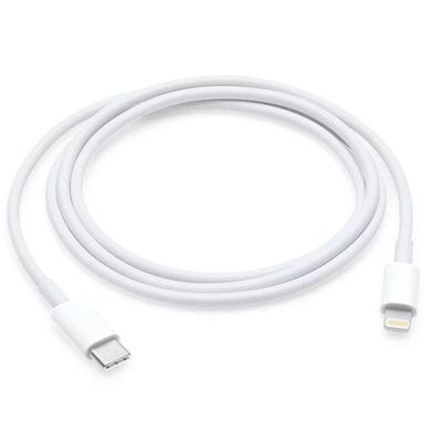 Дата-кабель для iPhone Type-C to Lightning (AAA grade) 1m (box) (Білий)