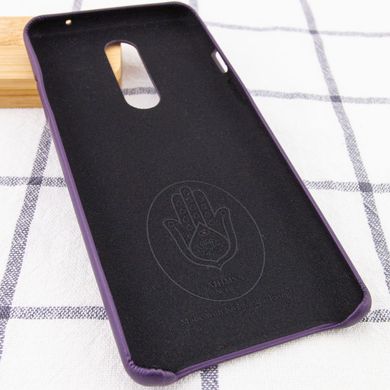 Кожаный чехол AHIMSA PU Leather Case (A) для OnePlus 8 (Фиолетовый)