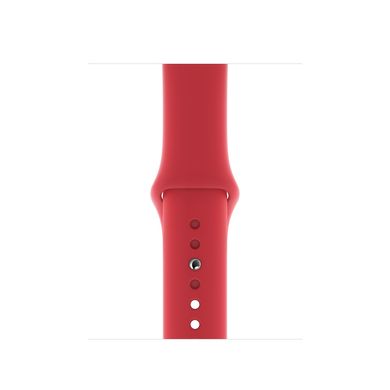 Силиконовый ремешок для Apple watch 38mm / 40mm (Красный / Red)