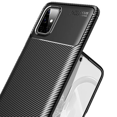 TPU чехол iPaky Kaisy Series для Samsung Galaxy M51 (Черный)