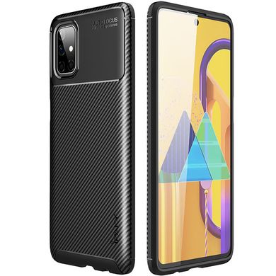 TPU чехол iPaky Kaisy Series для Samsung Galaxy M51 (Черный)