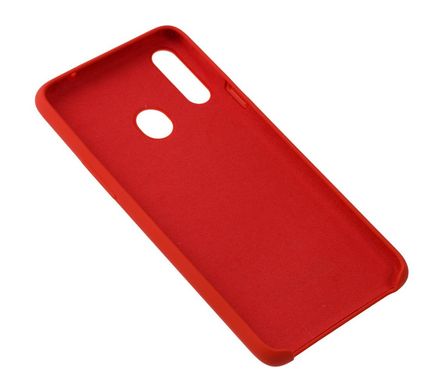 Чехол для Samsung Galaxy A20s (A207) Silky Soft Touch красный
