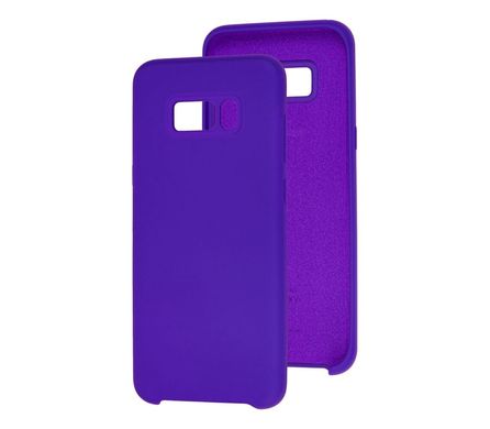 Чехол для Samsung Galaxy S8 Plus (G955) Silky Soft Touch фиолетовый